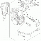 RMX450Z Корпус Дросселя