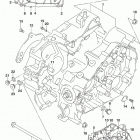 LT,F400F Картер двигателя