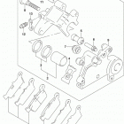DR,Z400S Задний суппорт