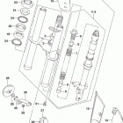 DR,Z50 Front fork (dr-z50l9 e28)