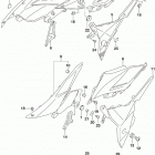 GSX250R Frame lower cover (gsx250rl9 p33)