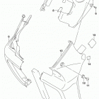 VZR1800,BZ M109R Frame head cover (vzr1800bzl9 e03)