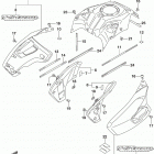DL1000A,XA Fuel tank cover (dl1000al9 e28)