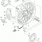 RMX450Z Переднее колесо
