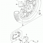 DR,Z125,L Front wheel (dr-z125l9 e28)