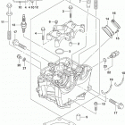 RM,Z450 Головка цилиндров