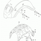 VL800 Rear fender (vl800tl9 e33)