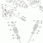 LT,A500X,XP Распределительный вал  /  клапана