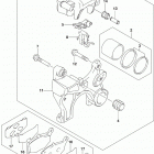 DL1000A,XA Задний суппорт