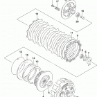 DR650SE Сцепление