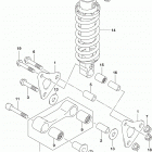 GSX,S1000A YA AZ Втулки заднего рычага
