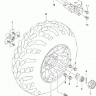 LT,A500X,XP Lh rear wheel (lt-a500xpl9 p03)