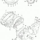 VL1500,C90 Crankcase cover (vl1500tl9 e03)