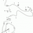 GSX,S750 Front brake hose (gsx-s750yal9 e33)