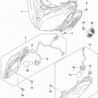 AN400A Front combination lamp