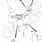 GSX,S750 Wiring harness (gsx-s750yal9 e28)