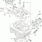 LT,F400F Головка цилиндров