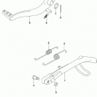 GSX250R Подножка