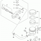 SV650,A,XA Front master cylinder (sv650xal9 e33)