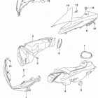 GSX,R600 Air intake pipe
