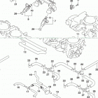 GSX,R600 Throttle body hose  /  joint (gsx-r600l9 e33)