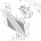 DL650A,XA Радиатор