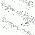 DR650SE Трансмиссия