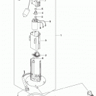 DL1000A,XA Топливный насос