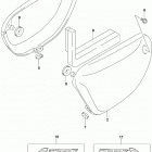 TU250X Обтекатель рамы