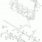 GSX,S1000A YA AZ Throttle body hose  /  joint (gsx-s1000al9 e33)