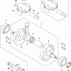 RM,Z450 Коленвал