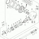 VL1500,C90 Propeller shaft  /  final drive gear (vl1500bl9 e03)
