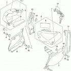 VL800 Frame cover (vl800l9 e33)