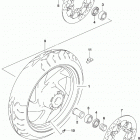 VZR1800,BZ M109R Front wheel (vzr1800bzl9 e03)