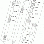 VL1500,C90 Front fork damper (vl1500tl9 e03)