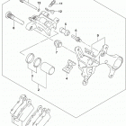 RM,Z450 Задний суппорт