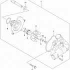 GSX,S1000A YA AZ Водяной насос