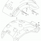 VL1500,C90 Rear fender (vl1500bl9 e03)