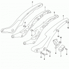 VL1500,C90 Rear frame (vl1500bl9 e03)