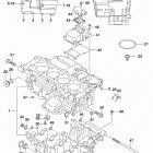 GSX,R600 Картер двигателя