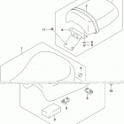 TU250X Сиденье