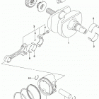 SV650,A,XA Коленвал
