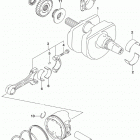 DL650A,XA Коленвал