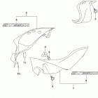 SV650,A,XA Frame head cover (sv650xal9 e33)