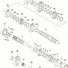 LT,F400F Трансмиссия 1