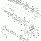 DR,Z125,L Transmission (dr-z125ll9 e03)