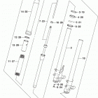 GSX1300RA Передняя вилка