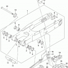 DR,Z400SM Rear swingingarm