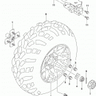 LT,A500X,XP Lh rear wheel (lt-a500xl9 p33)
