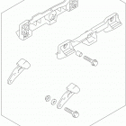 DL1000A,XA Optional (side case bracket set)